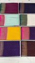 PURE BANARASI SAREE COMBO OF 8