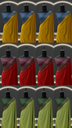 12 SAREES COMBO CONTRAST SHADES