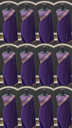 THE PURPLE SHADE PURE KHADDI CREPE CHIFFON HANDLOOM BANARASI SAREE SET OF 12